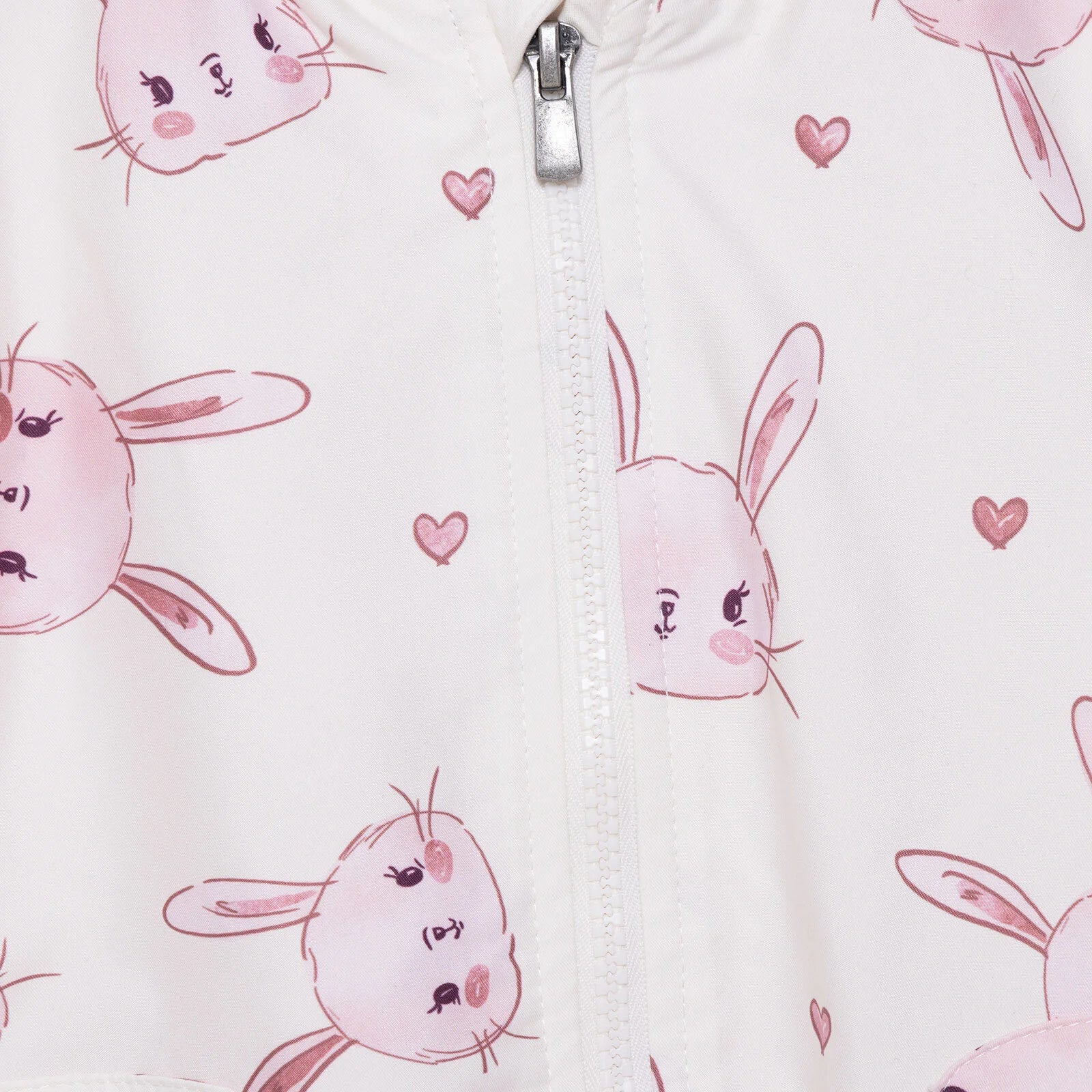 Midimod Girl Raincoat - Ecru