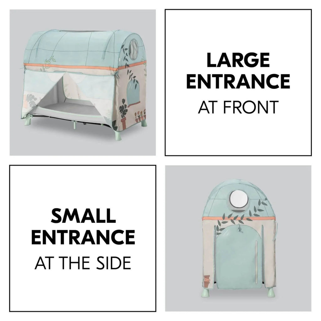 Hauck Travel Cot Cover - Plants