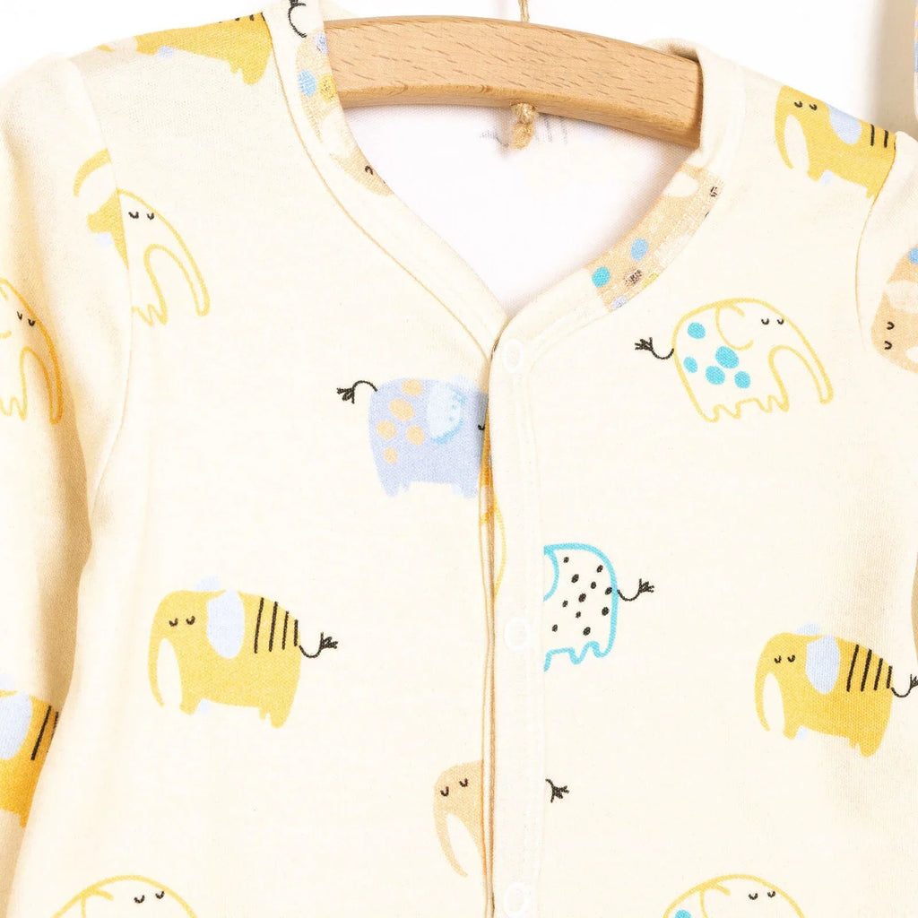 HelloBaby Newborn Boy Jumpsuit-Hat