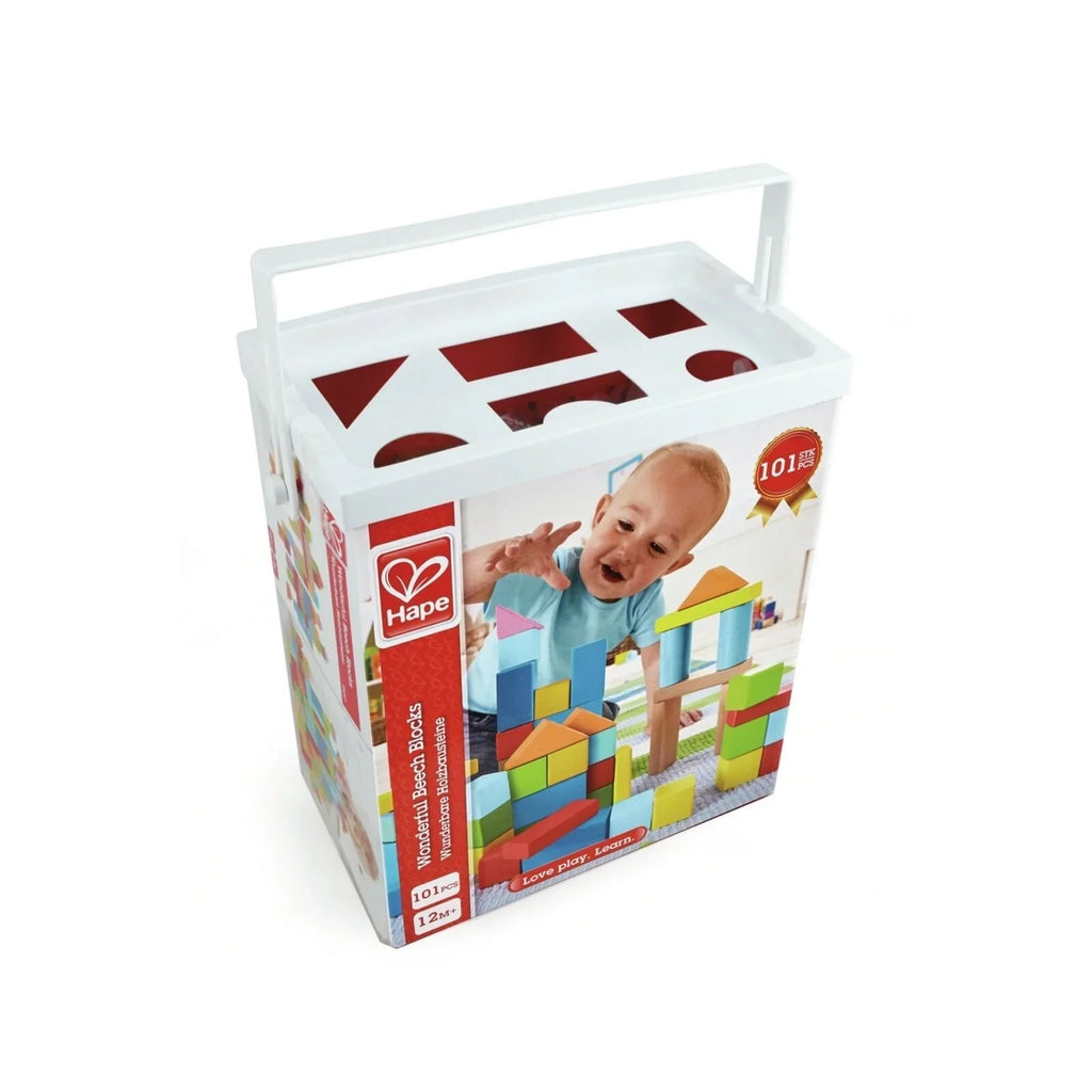 Hape Wonderful Beech Blocks 101 pcs