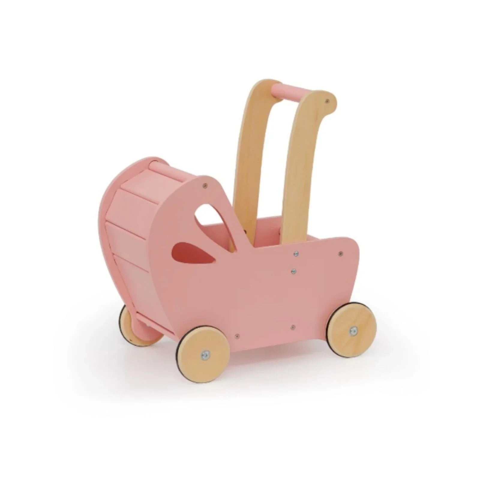 Moover Essential Flat Packed Pram - Pink