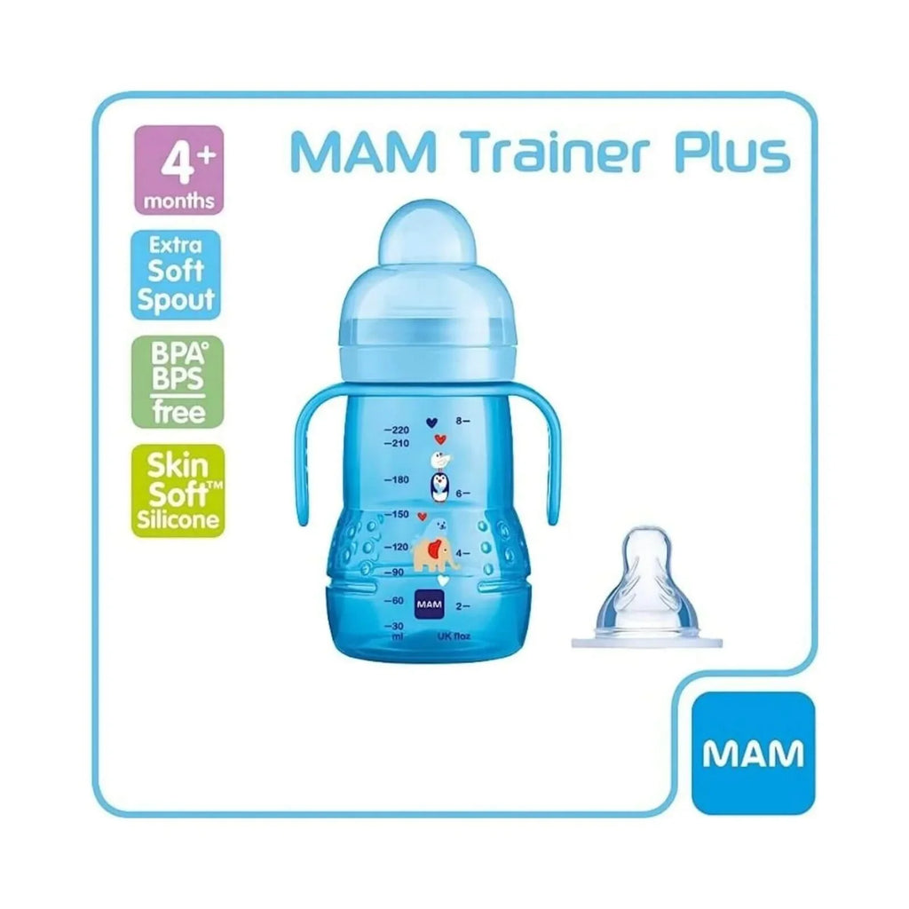 MAM Trainer Cup 2-in-1 220ml - Blue