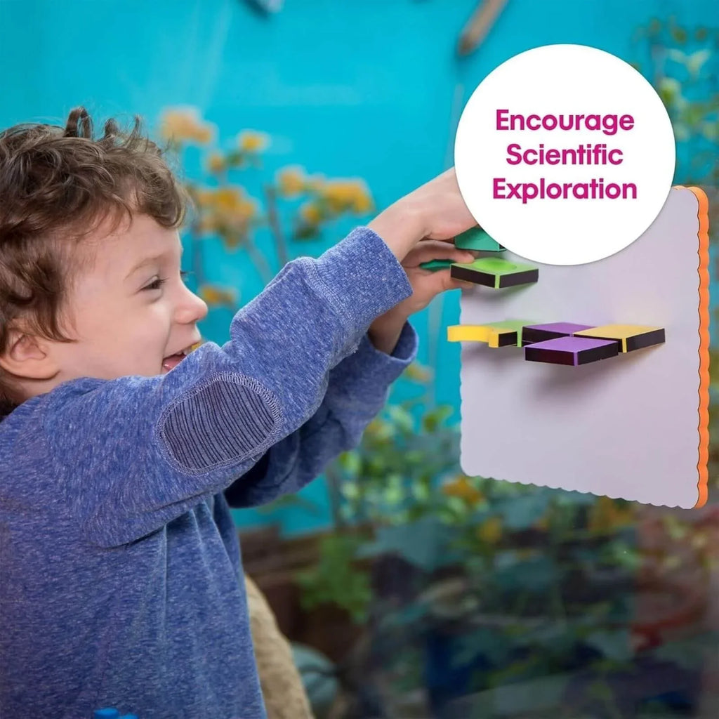 Edushape Magnetic Shapes with Board, 54 pcs