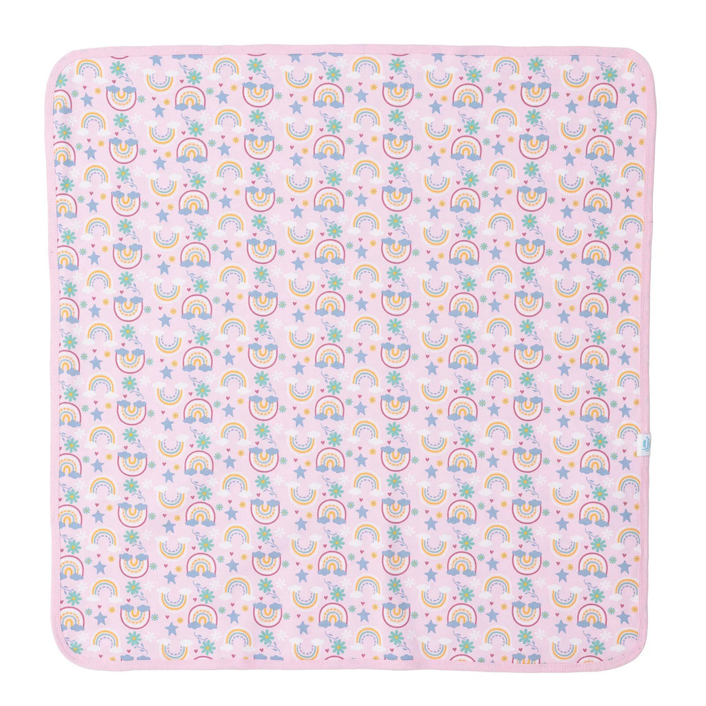 Little Dreams Muslin Blanket - Pink