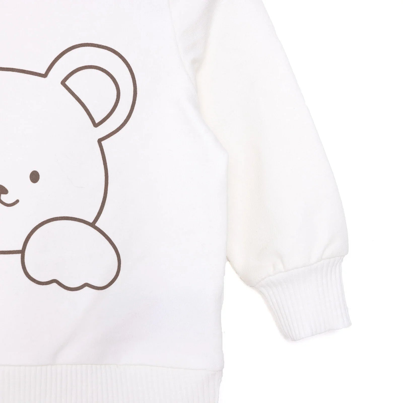 HelloBaby Newborn Girl  Cat Printed Sweatshirt