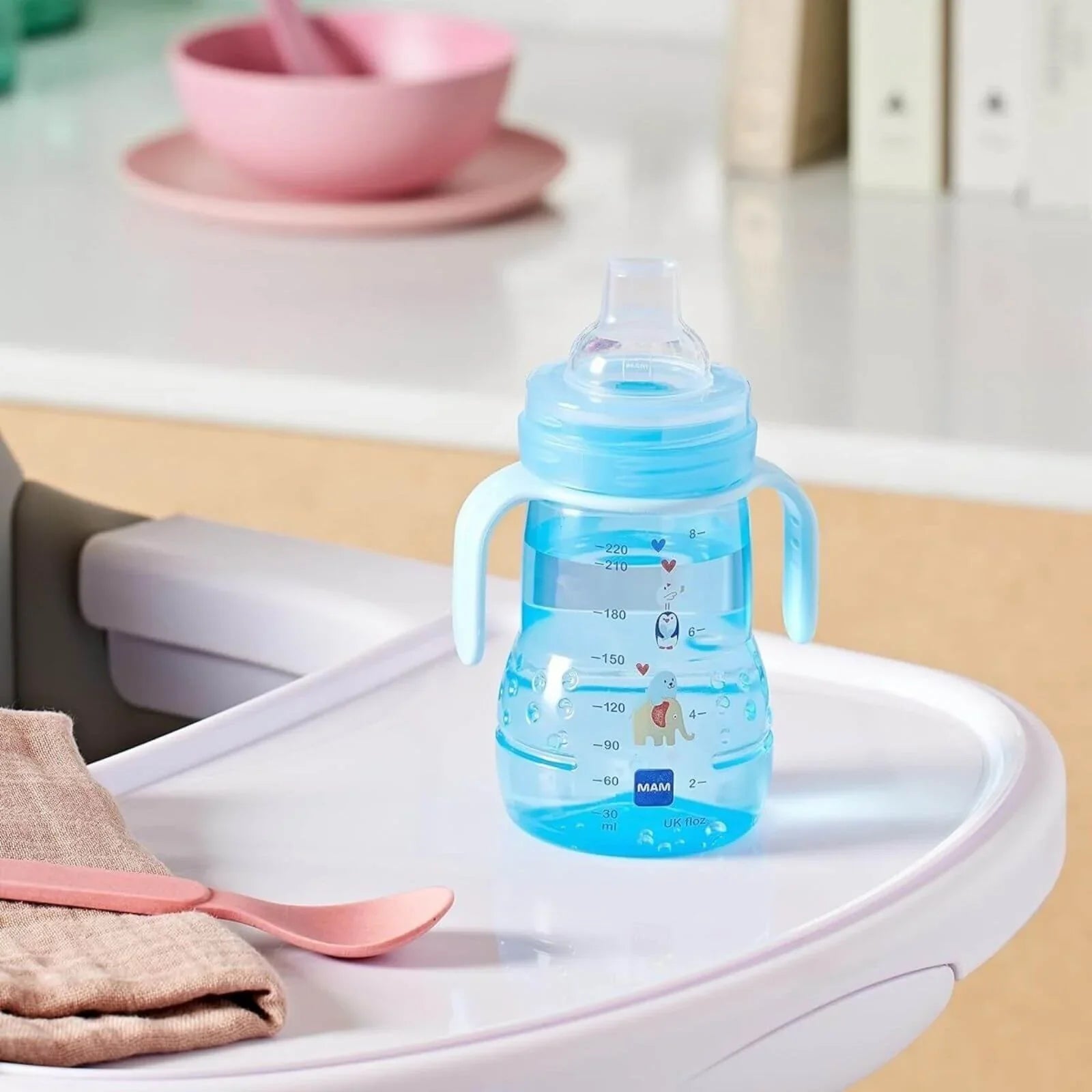 MAM Trainer Cup 2-in-1 220ml - Blue