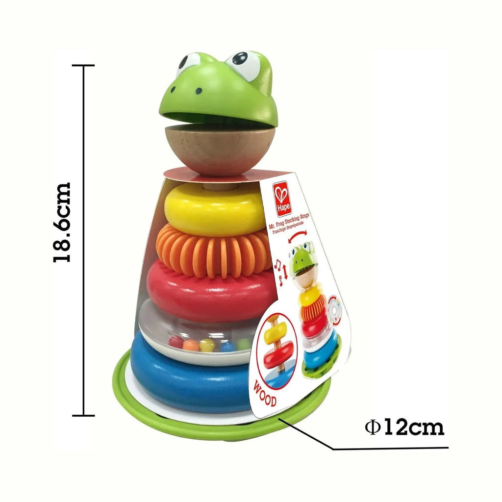 Hape Mr Frog Stacking Rings