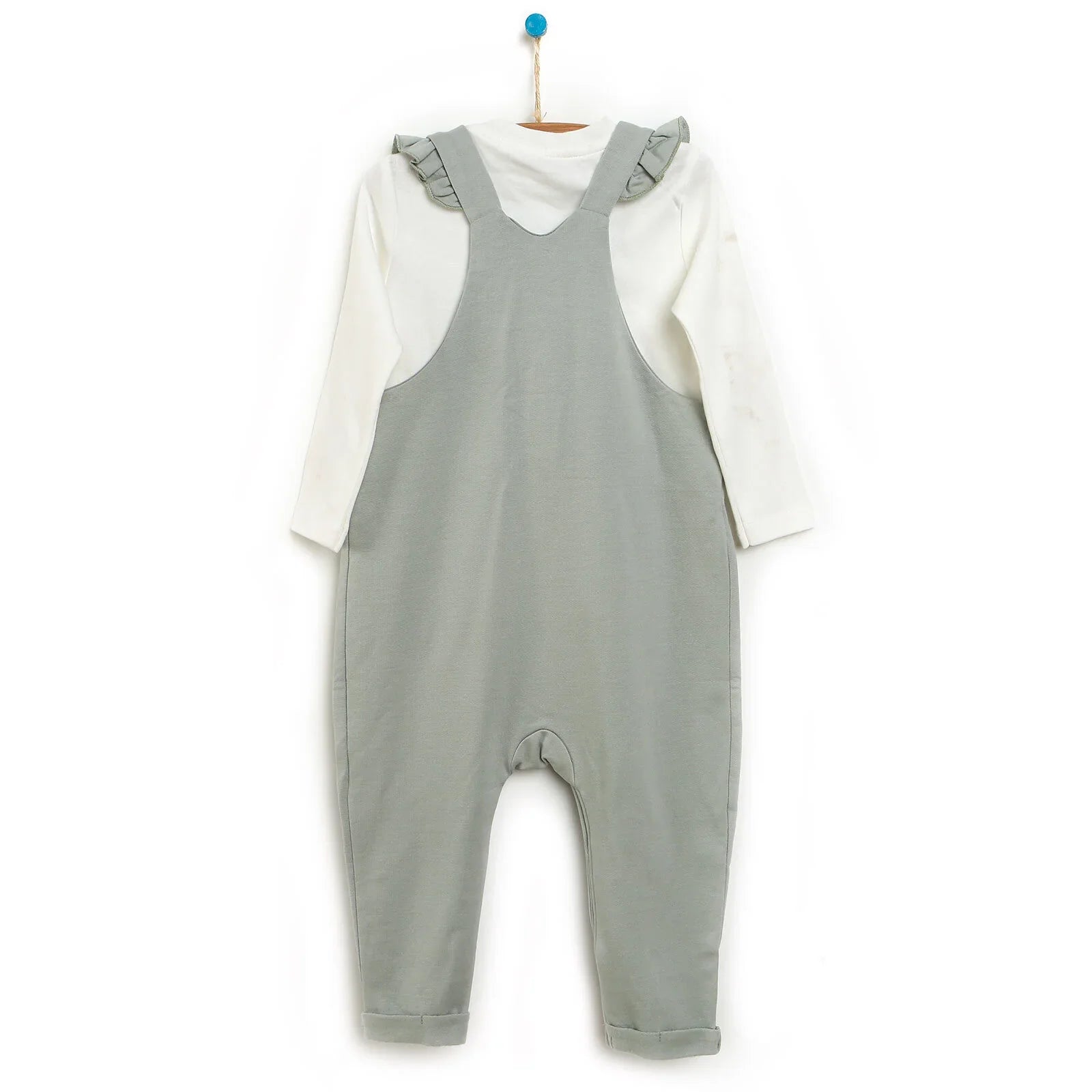 Cassiope Overall Shorts-Sweatshirt - Green