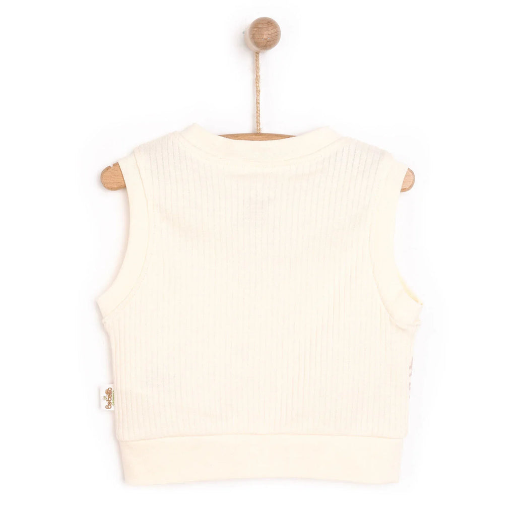 Bebetto Newborn Baby Girl Cardigan - Ecru