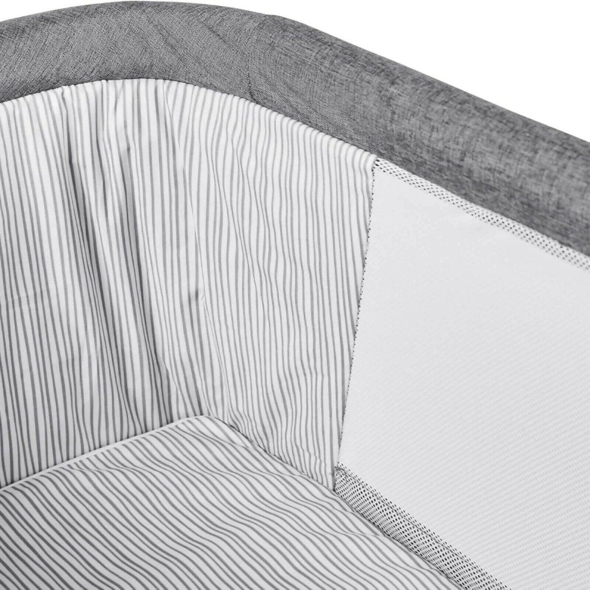 Ickle Bubba Mini Rocker Crib - Space Grey