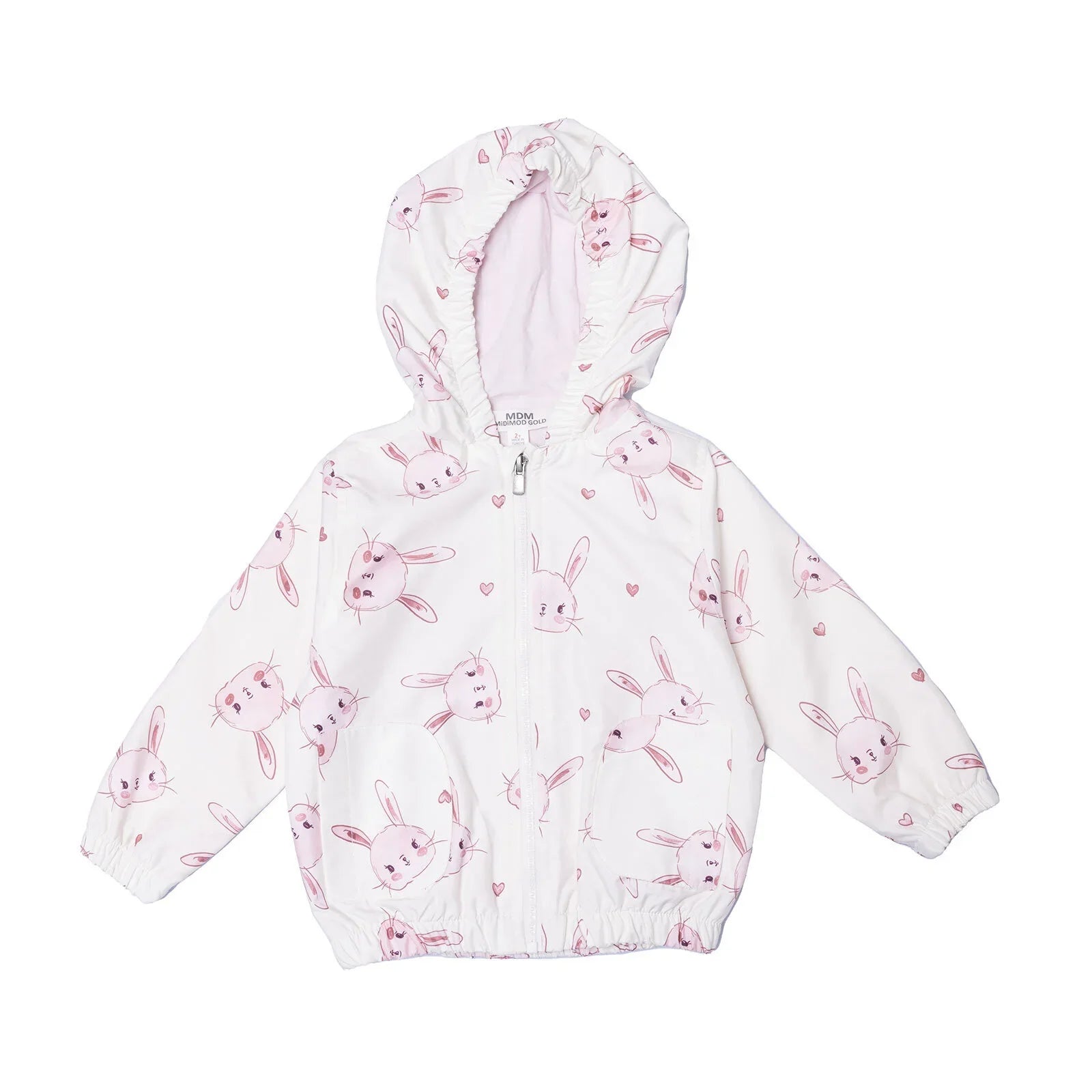 Midimod Girl Raincoat - Ecru