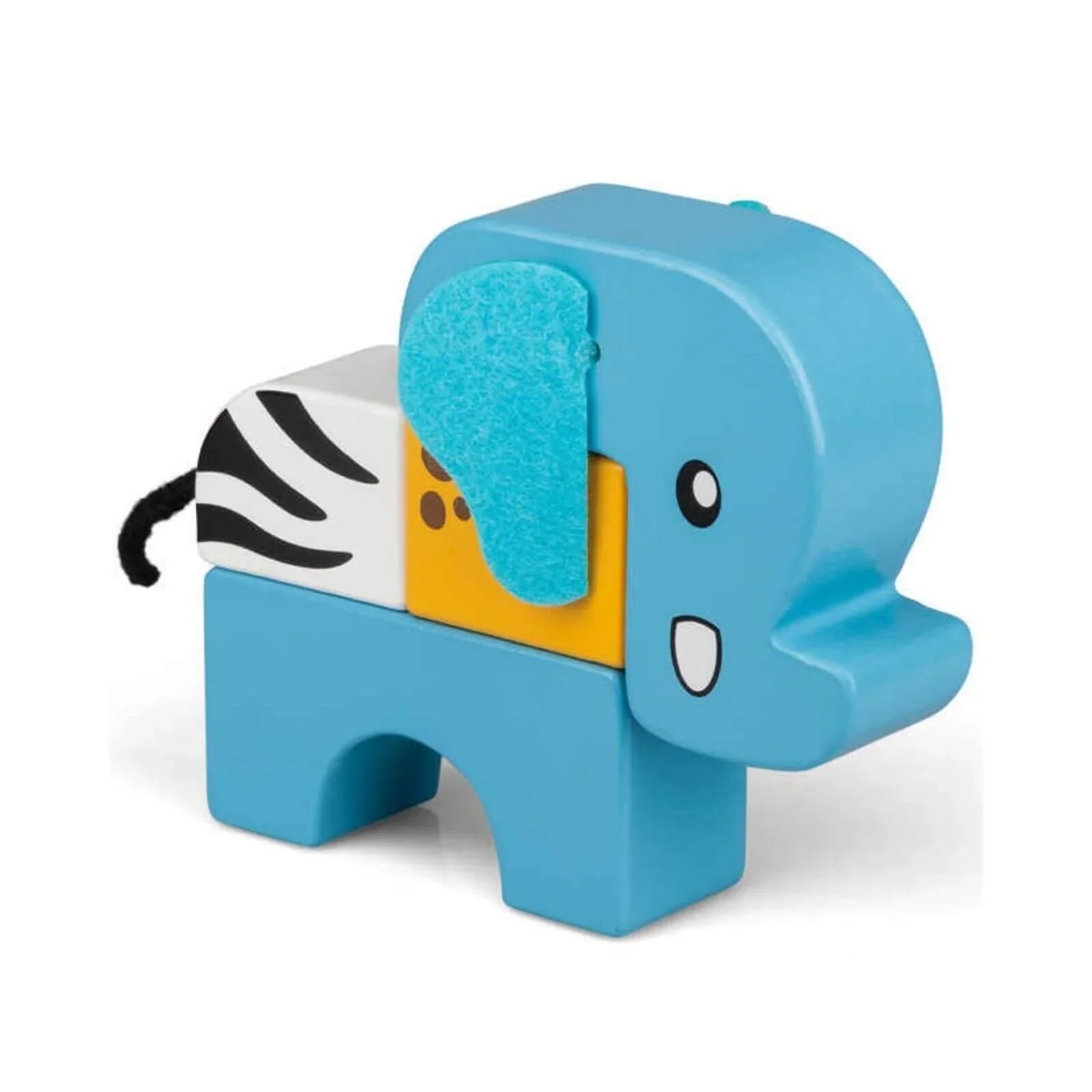 Tobar-Wooden Stack And Play Safari Animals