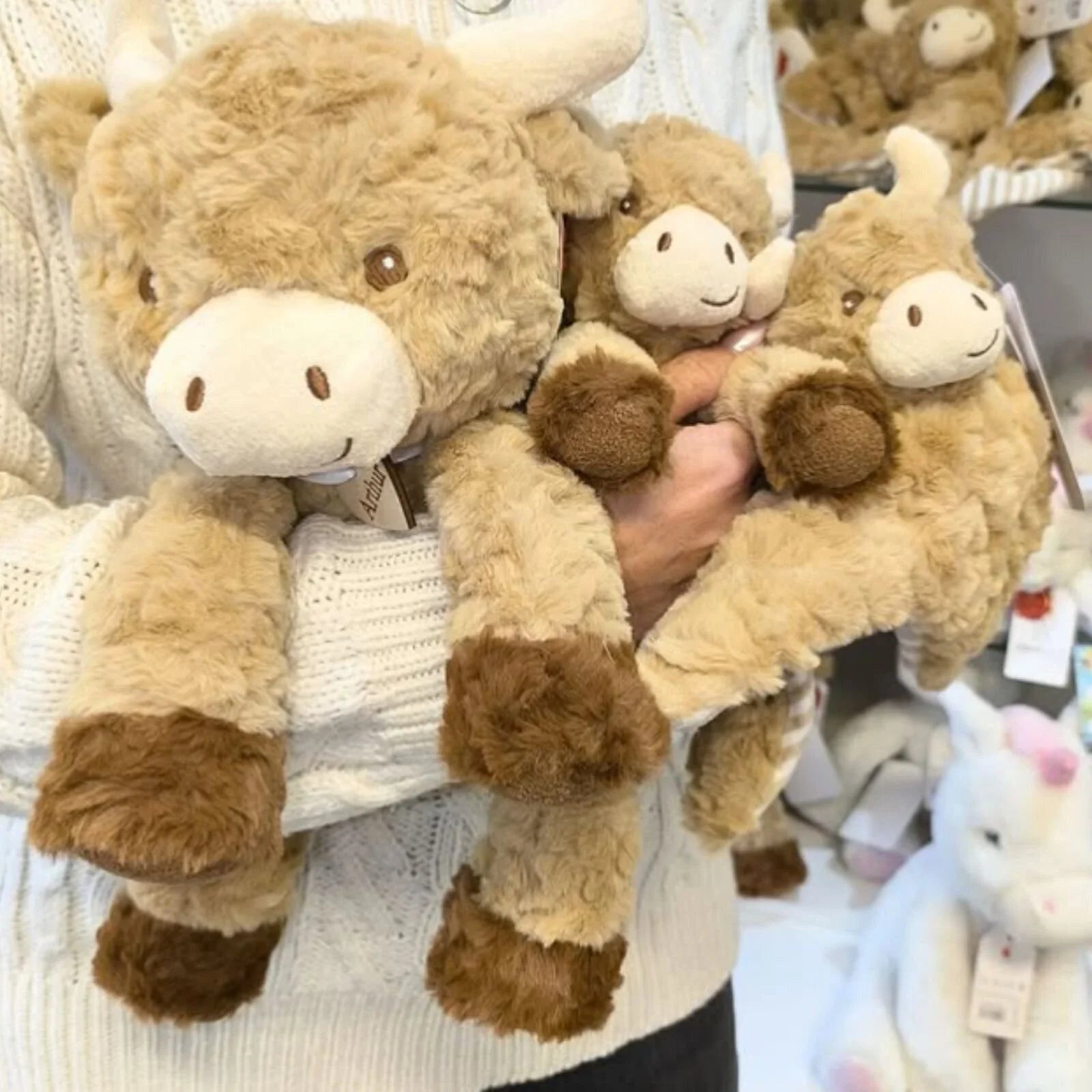 Keeleco Baby Hamish Highland Cow 15cm