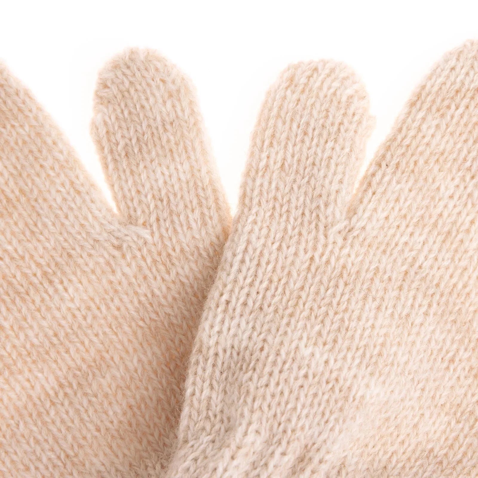 HelloBaby Unisex Mitten - Ecru