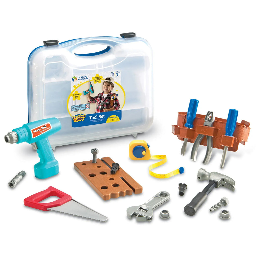 Learning Resources Pretend & Play Work Belt Tool Set