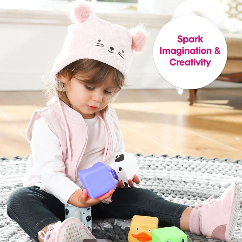 Edushape Soft & Squeezy Critter Blocks