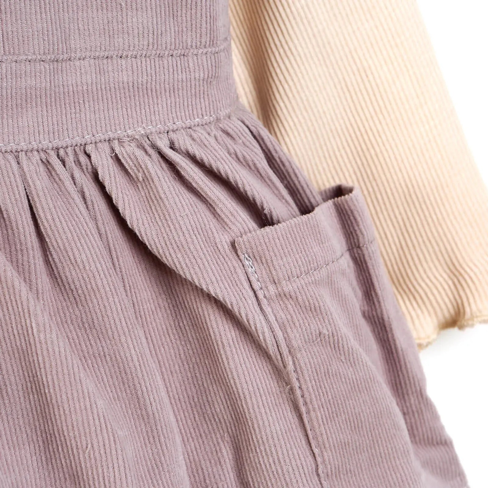 HelloBaby Salopette Skirt - Sweatshirt - Purple