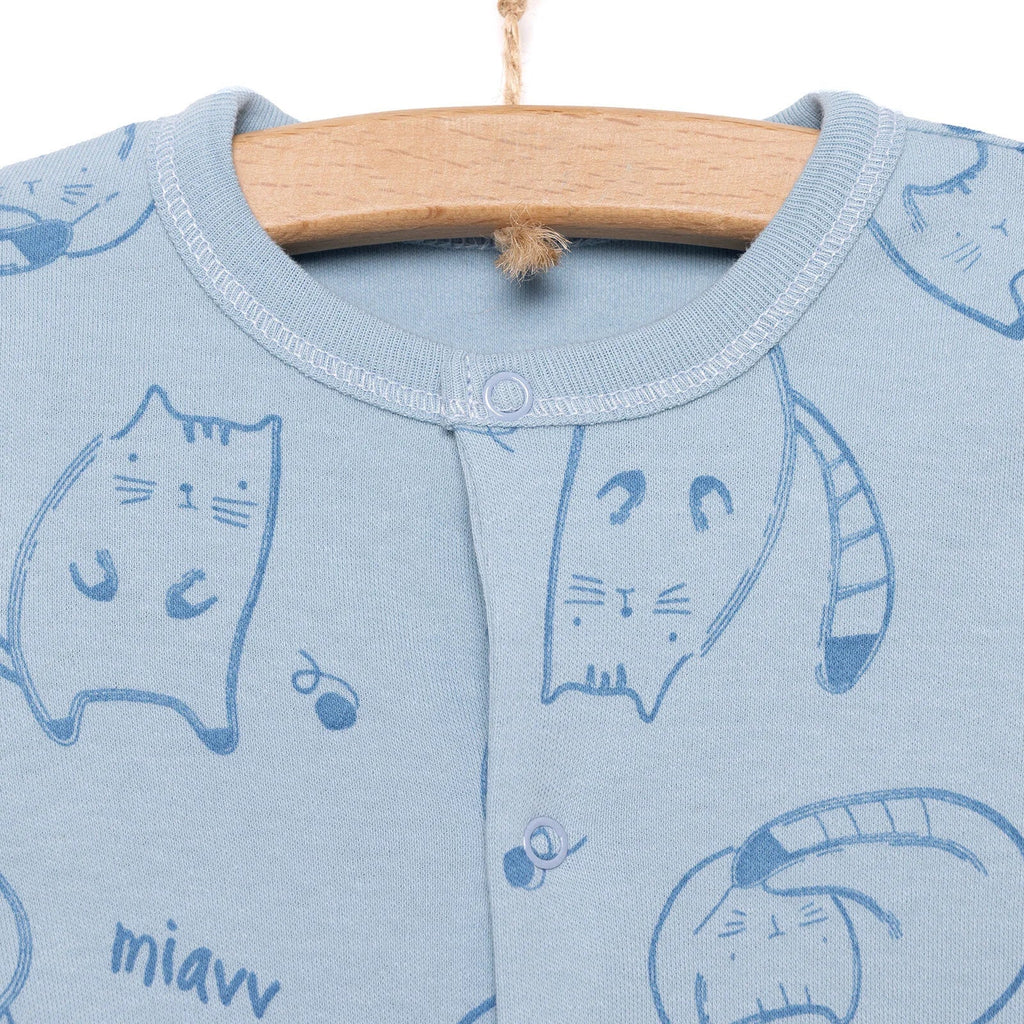 Bebetto Organic  Unisex Jumpsuit - Indigo