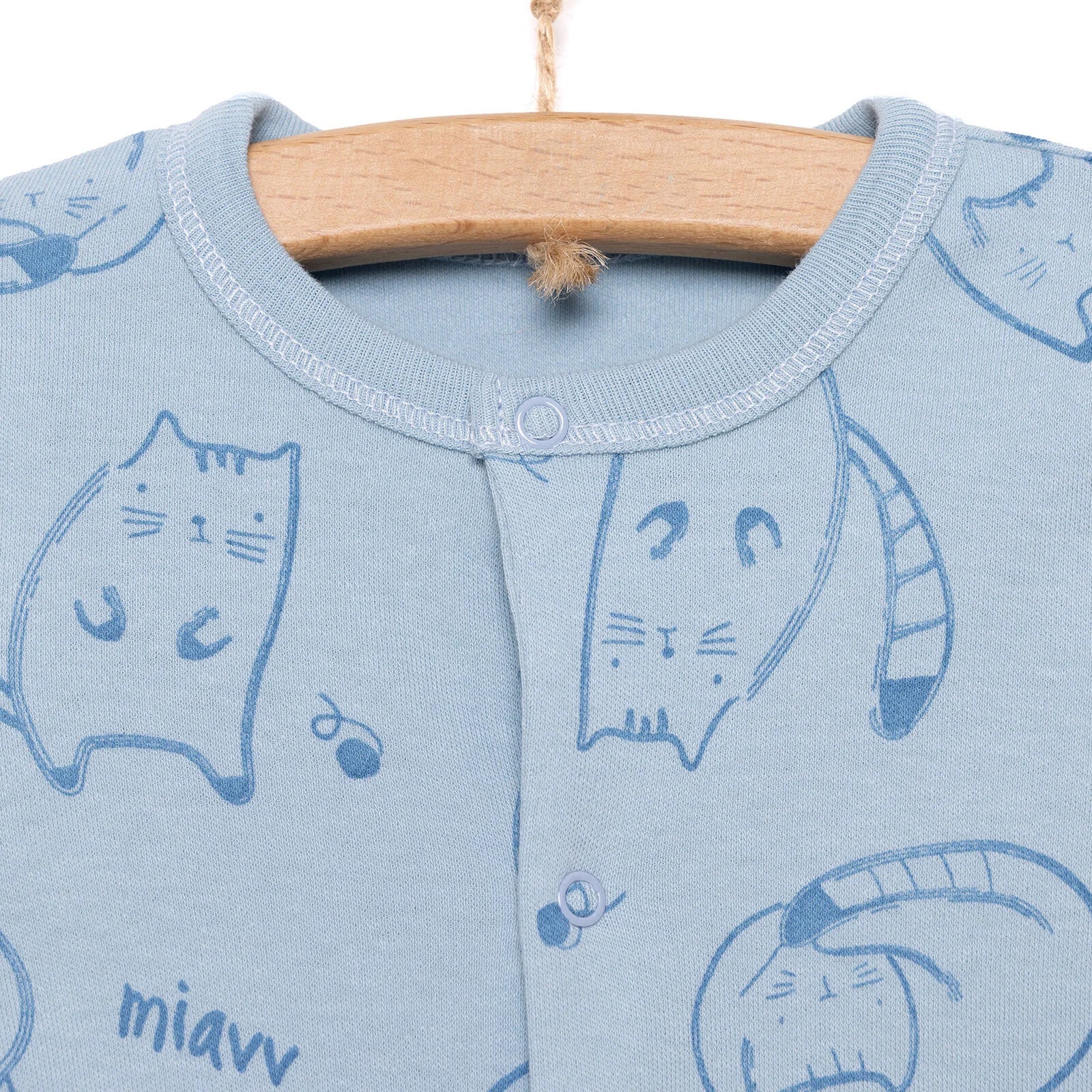 Bebetto Organic  Unisex Jumpsuit - Indigo