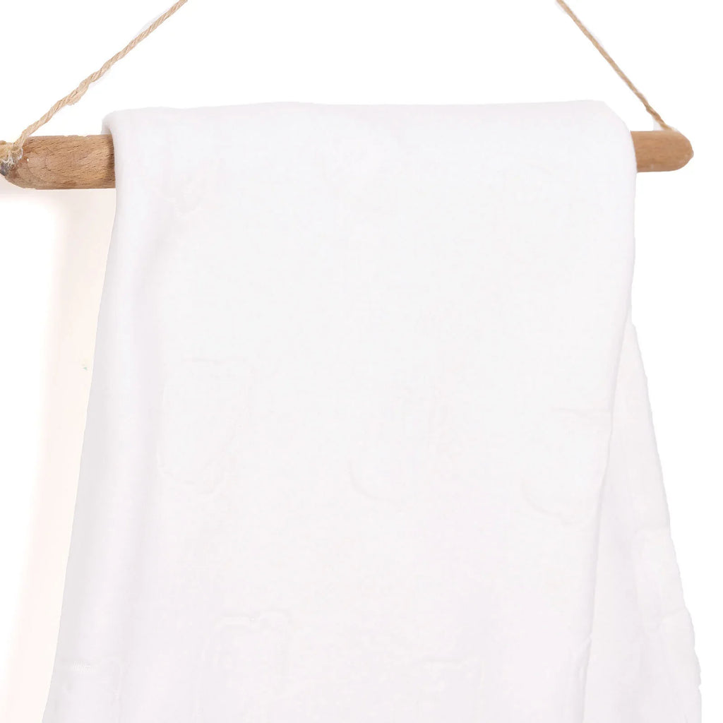 Mollia Unisex Blanket - Ecru