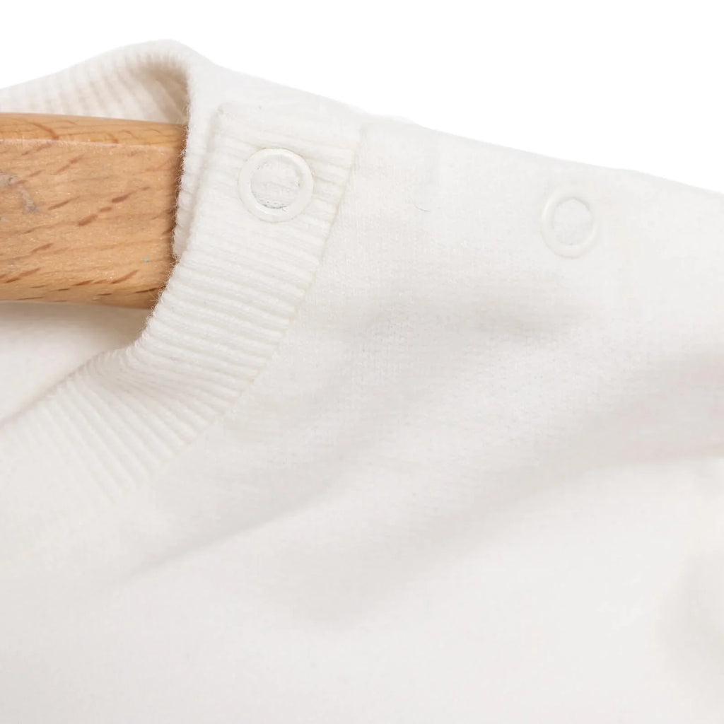 HelloBaby Baby Girl Rabbit Printed Sweatshirt - Ecru