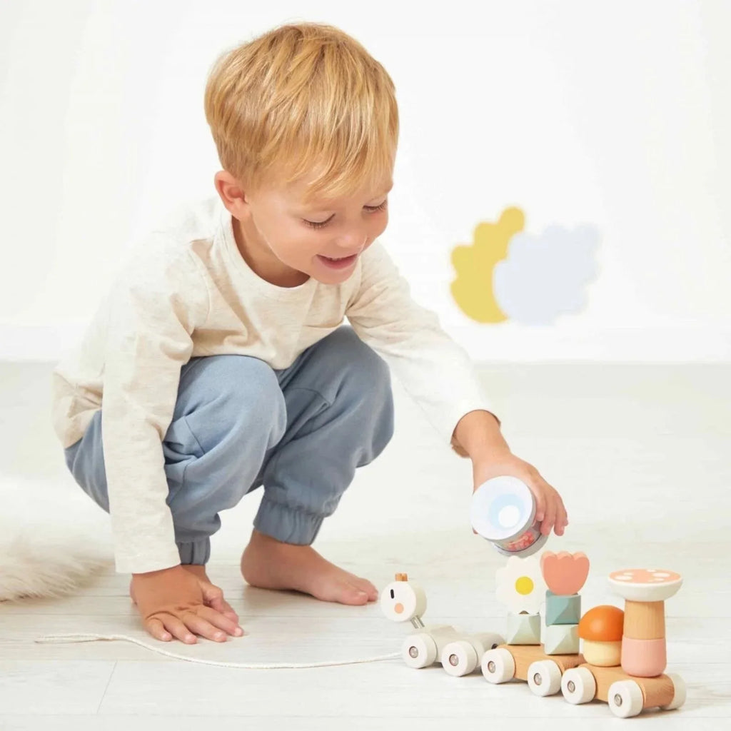 Janod Sweet Cocoon Snail Train