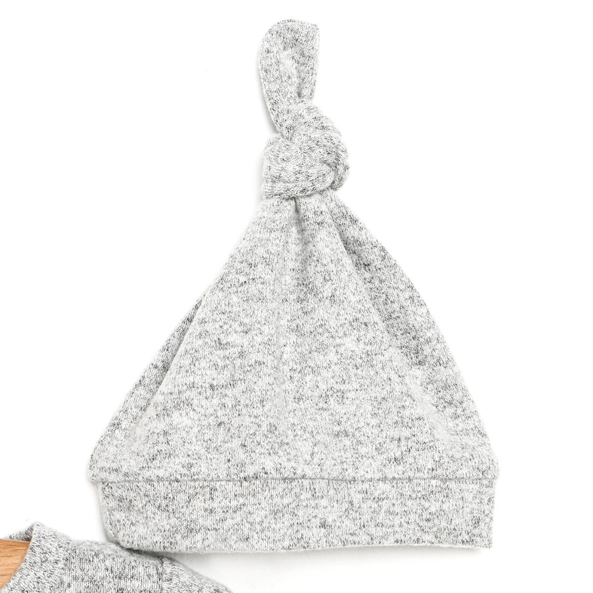 For My Baby Newborn Wild Footed Jumpsuit - Grey Melange