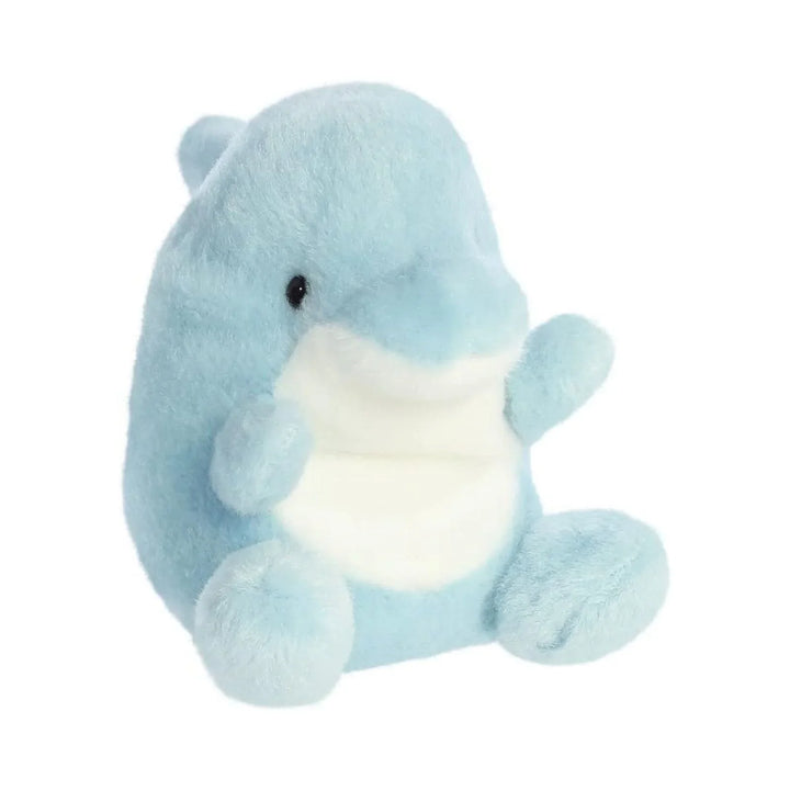 Palm Pals Clicks Dolphin Soft Toy 12cm