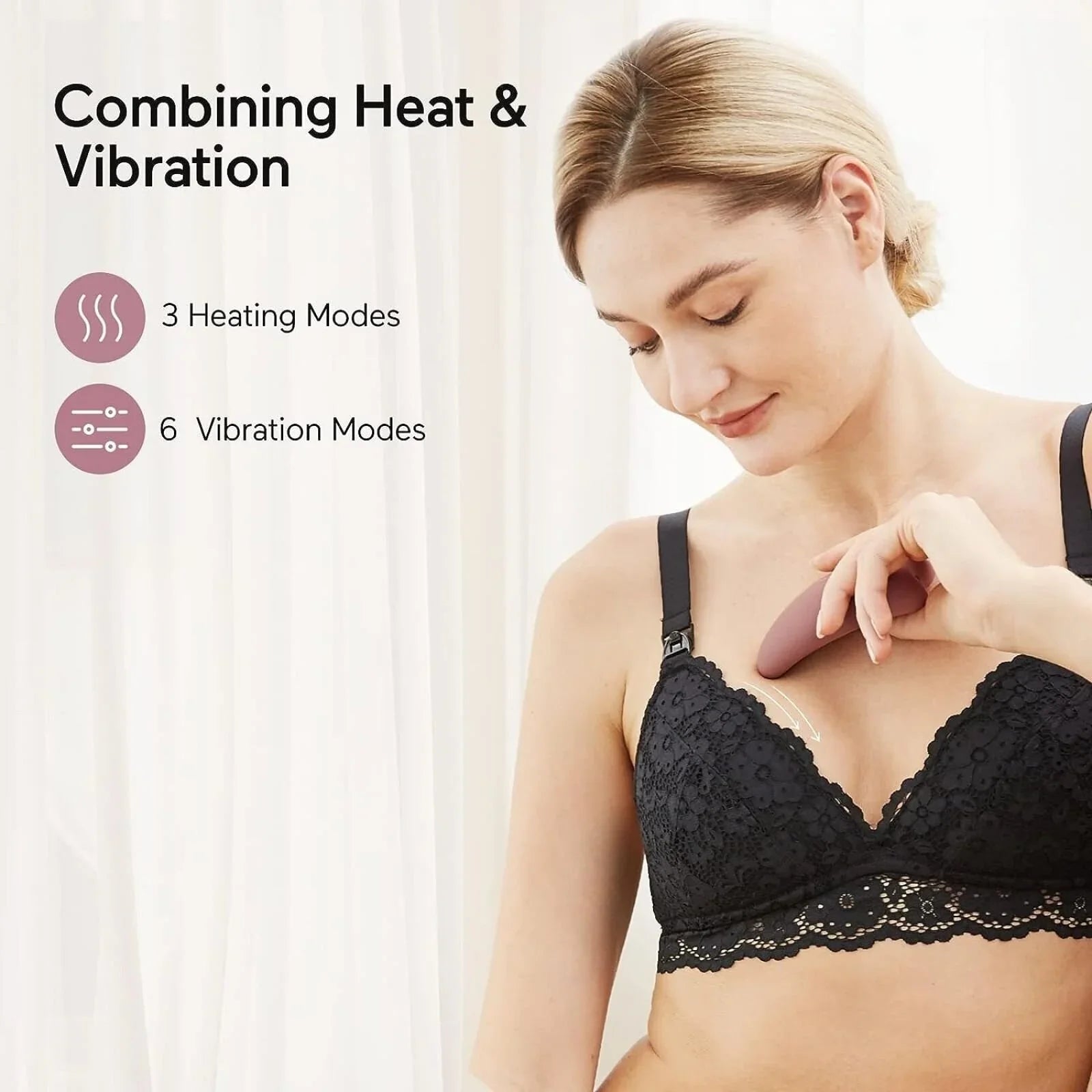 Momcozy Warming and Vibrating Lactation Massager