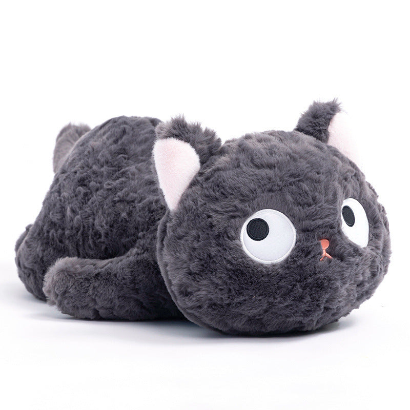 Adorable Plush Black Cat Toy