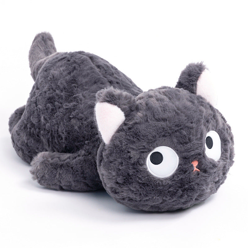 Adorable Plush Black Cat Toy