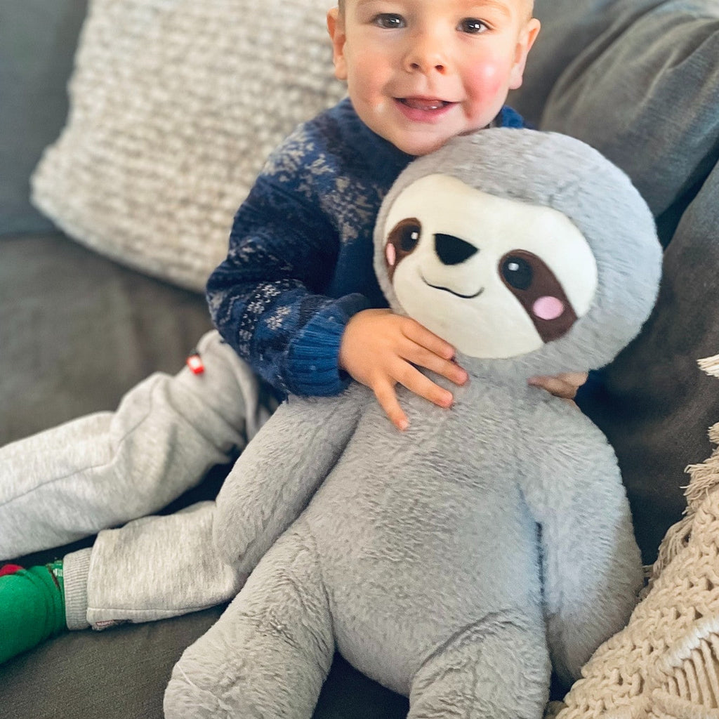 1.5kg Weighted Teddy For Anxiety - Sloth Weighted Stuffed Animal