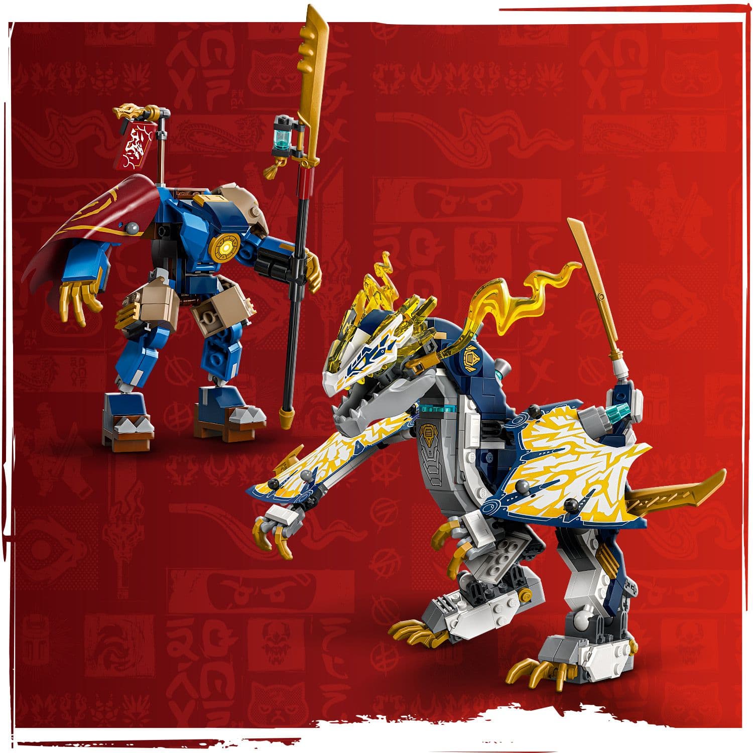 Lego Ninjago 71843 Rogue's Mech Dragon Rider Playset for Ages 8 and Up
