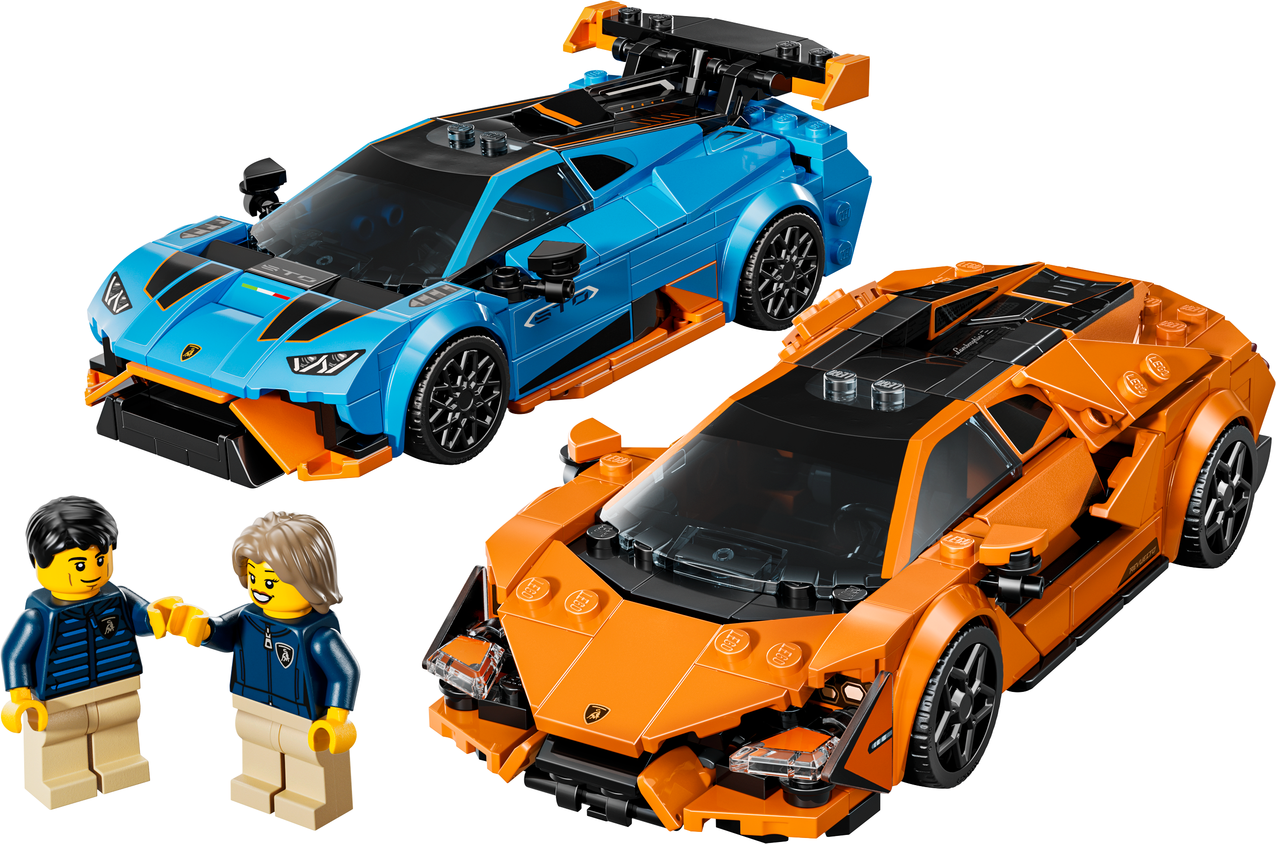 Lego Speed Champions 77238 Lamborghini Revuelto & Huracán STO Ages 10+