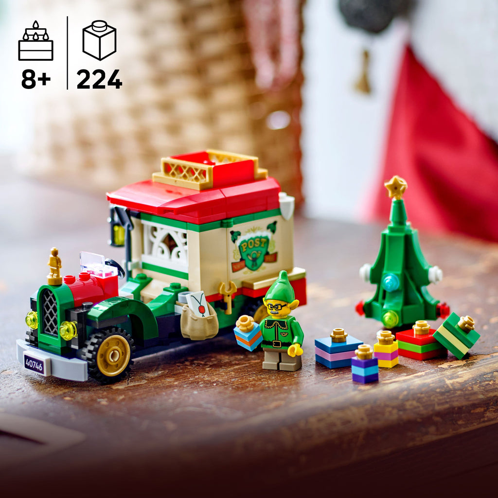 Lego Christmas 40746 Santa's Delivery Truck Playset for Ages 8 and Up