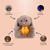 Calming Breathing Bunny Plush Toy