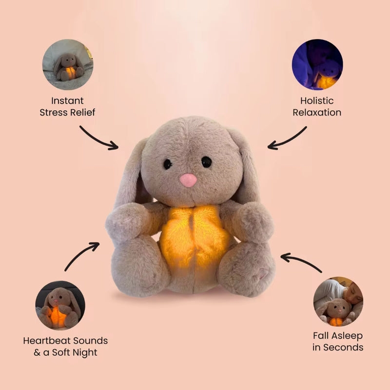Calming Breathing Bunny Plush Toy