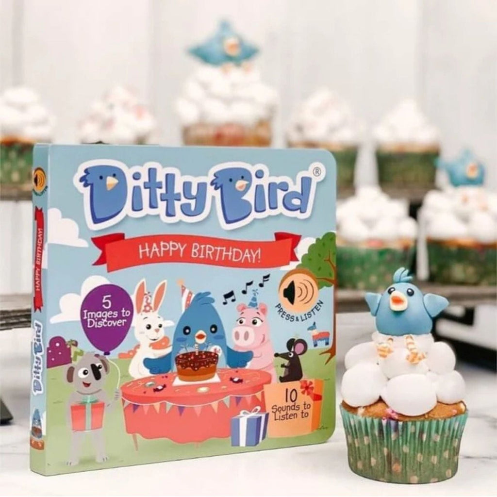 Ditty Bird Happy Birthday Book