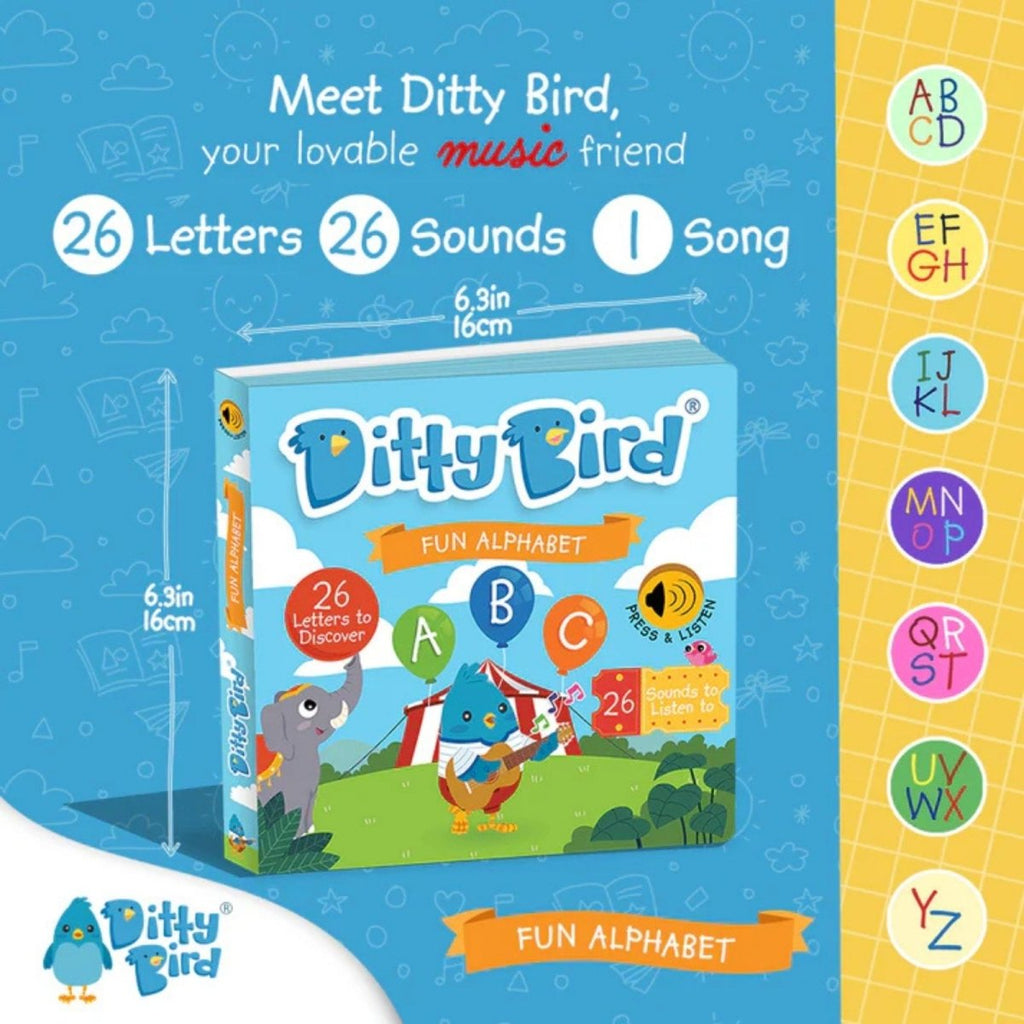 Ditty Bird ABC Fun Alphabet Book