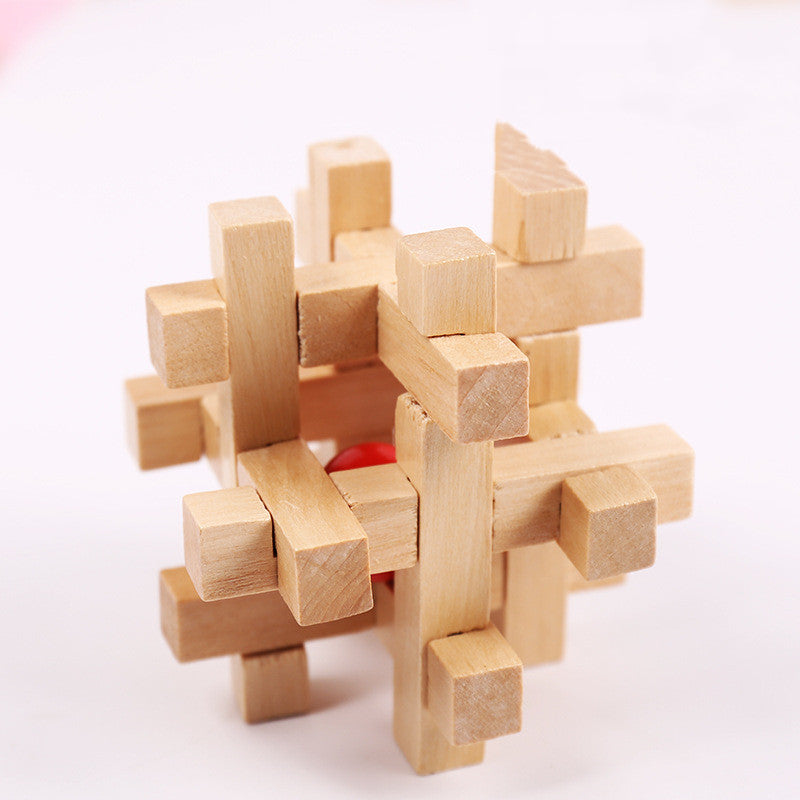 Educational Wood Lock Puzzle Set for Kids