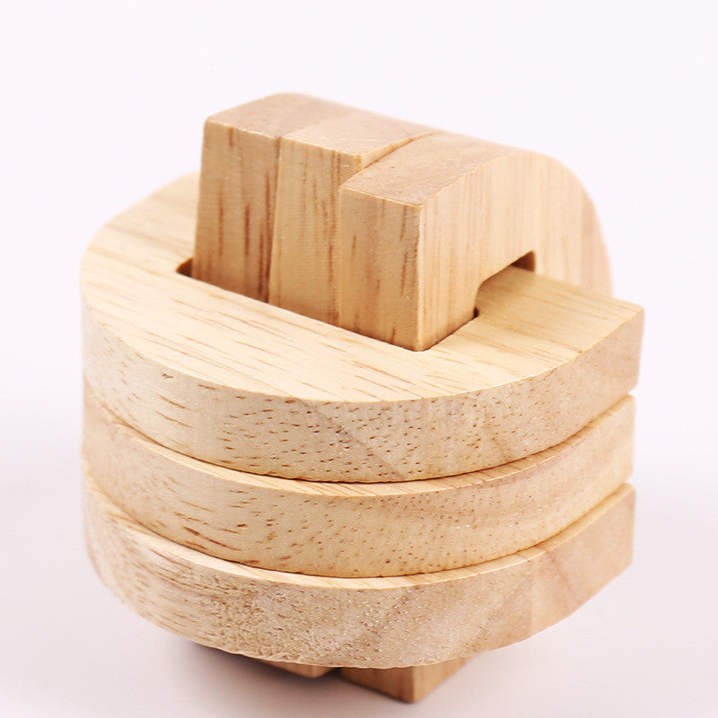 Educational Wood Lock Puzzle Set for Kids