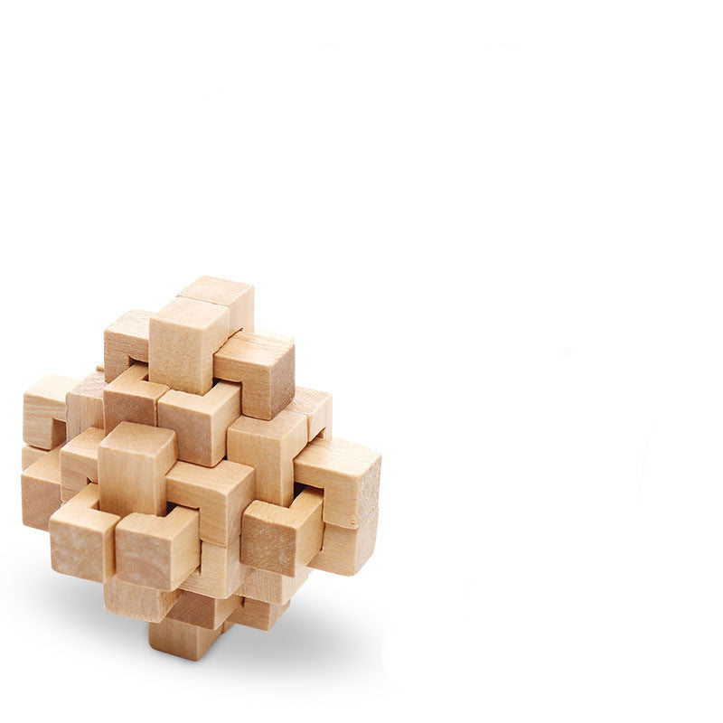 Educational Wood Lock Puzzle Set for Kids