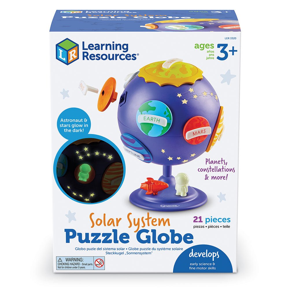 Learning Resources Solar System Puzzle Globe