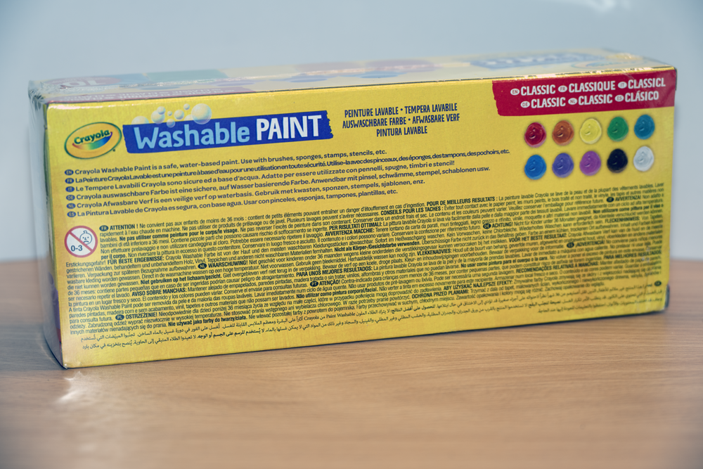 Crayola Washable Paint 10 Colours