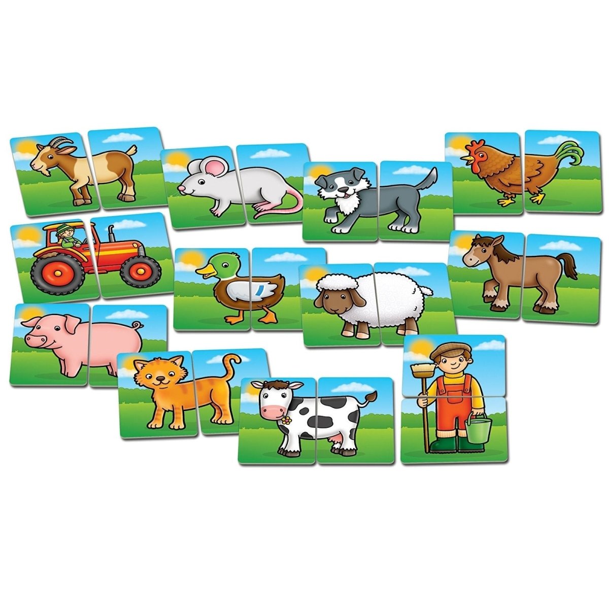 Orchard Toys Farmyard Heads & Tails