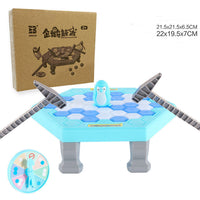 Penguin Ice-breaking Board Game for Parent-child Interaction and Education