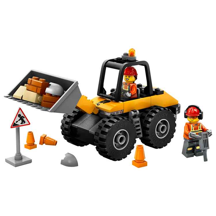 LEGO 60450 Yellow Construction Wheel Loader