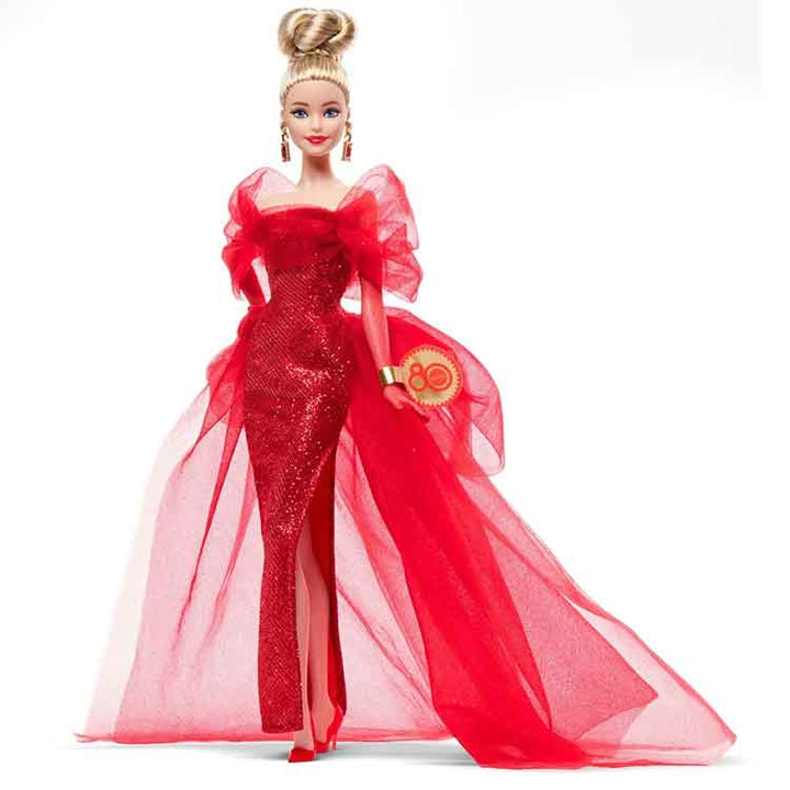 Barbie Mattel 80th Anniversary Barbie Malibu Doll