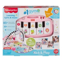 Fisher Price - Glow & Grow Kick & Play Gym Pink Piano