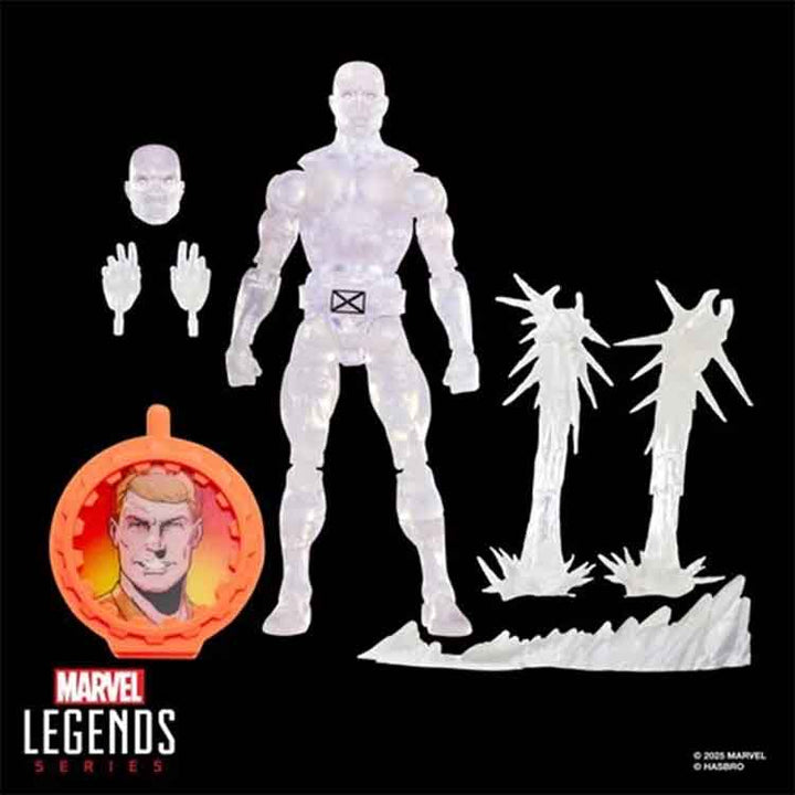 Secret Wars Marvel Legends Ice Man 6-Inch Action Figure